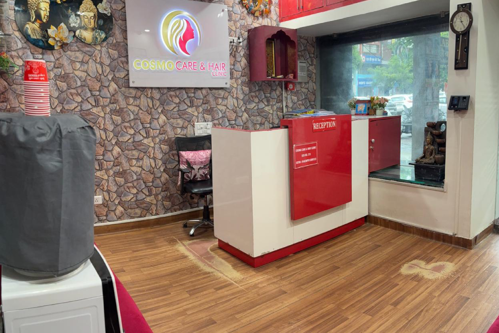 Interior of Cosmo Hair Clinic treatment room